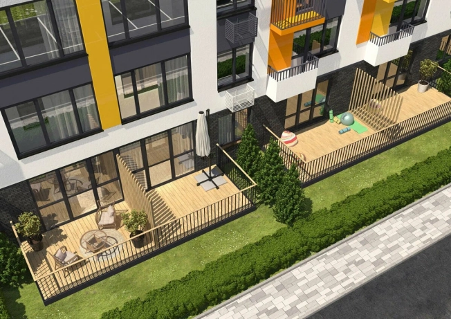 . Вариант № 1585, 3, площадь - от от 34 м² квм, цена от 3 421 660 ₽ рублей