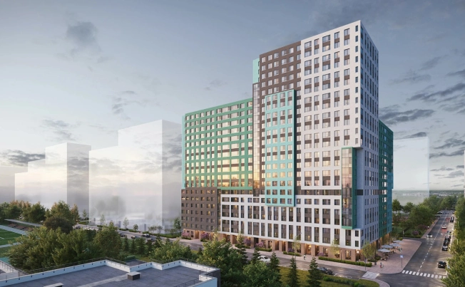 . Вариант № 3664, 0, площадь - от от 24 м² квм, цена от 4 409 756 ₽ рублей