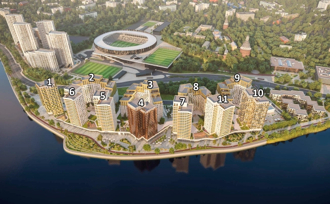 . Вариант № 134, 6, площадь - от за 11.9 м² квм, цена  рублей