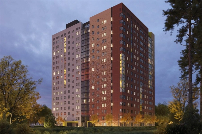 . Вариант № 1616, 1, площадь - от за 24.5 м² квм, цена  рублей