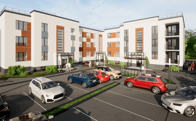 Жилые комплексы в Коммунаре. Вариант № 5564, 3, цена 5822740 рублей