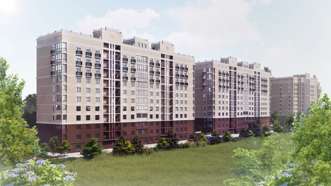 . Вариант № 3884, 0, площадь - от от 49 м² квм, цена от 6 515 100 ₽ рублей