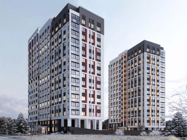 . Вариант № 233, 1, площадь - от от 24 м² квм, цена от 2 090 000 ₽ рублей