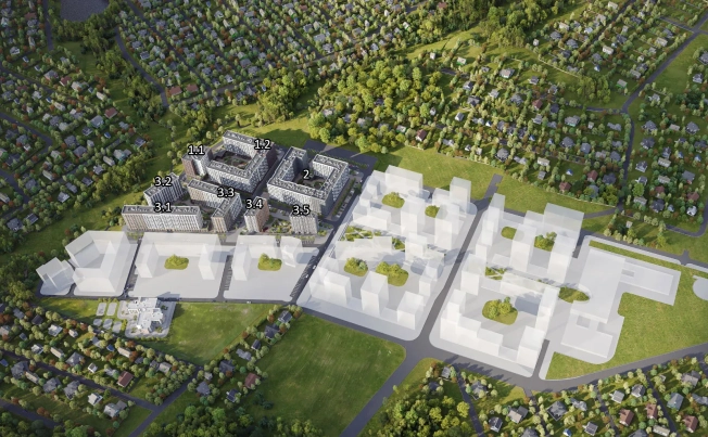 . Вариант № 3425, 5, площадь - от от 20 м² квм, цена от 5 996 802 ₽ рублей