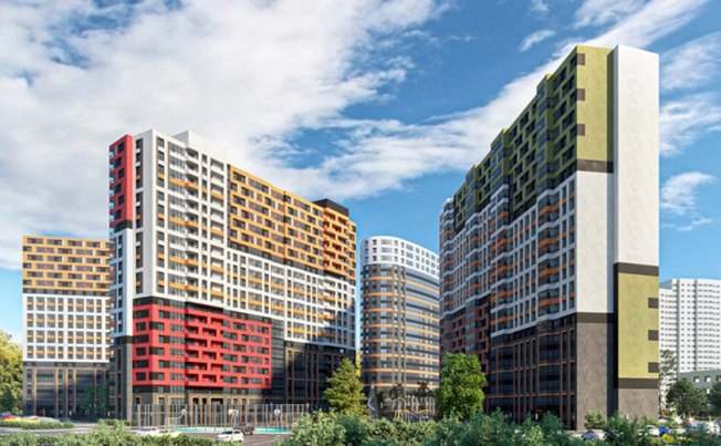 . Вариант № 1024, 6, площадь - от от 32 м² квм, цена от 4 681 156 ₽ рублей