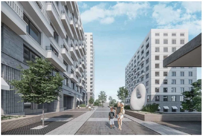 . Вариант № 2512, 2, площадь - от от 43 м² квм, цена от 5 764 960 ₽ рублей