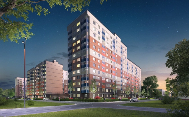 . Вариант № 540, 6, площадь - от от 33 м² квм, цена от 7 672 699 ₽ рублей