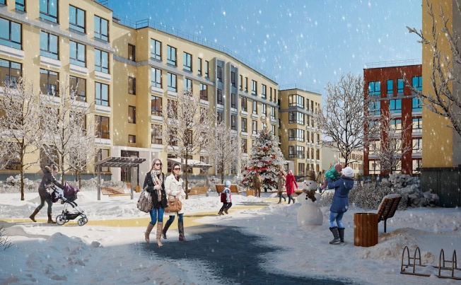 . Вариант № 1183, 5, площадь - от от 23 м² квм, цена от 5 243 920 ₽ рублей