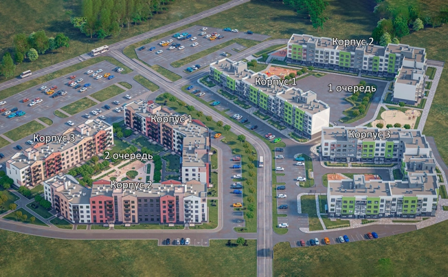 . Вариант № 555, 6, площадь - от от 75 м² квм, цена от 10 898 990 ₽ рублей