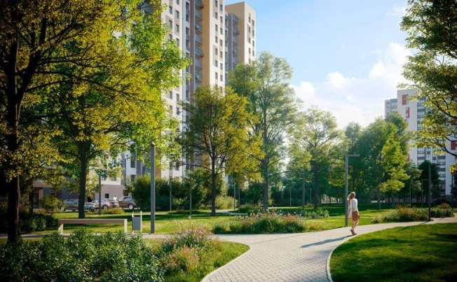 . Вариант № 1863, 14, площадь - от за 36.0 м² квм, цена  рублей