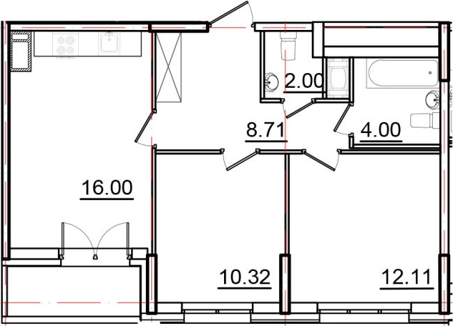 Купить трехкомнатную квартиру на улице Вадима Шефнера в Санкт-Петербурге. Вариант № 6511073, 0, площадь -  квм, цена 13646500 рублей