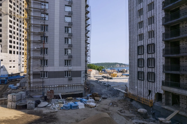 Купить двухкомнатную квартиру в новостройках на улице Володарского в Владивостоке. Вариант № 4119722, 4, площадь -  квм, цена 13682570 рублей