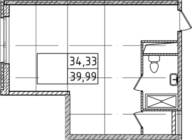 Купить Студию у метро Ладожская в Санкт-Петербурге. Вариант № 8993673, 0, площадь -  квм, цена 8823686 рублей