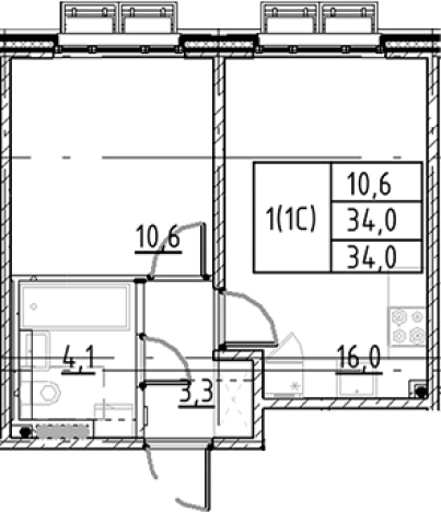 Купить двухкомнатную квартиру в новостройках в ЖК Пулково Lake в Санкт-Петербурге. Вариант № 7597892, 0, площадь -  квм, цена 7739420 рублей