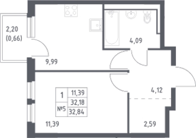 Купить квартиру в новостройках у метро Пролетарская в Ленинградской области. Вариант № 6900309, 0, площадь -  квм, цена 5130617 рублей
