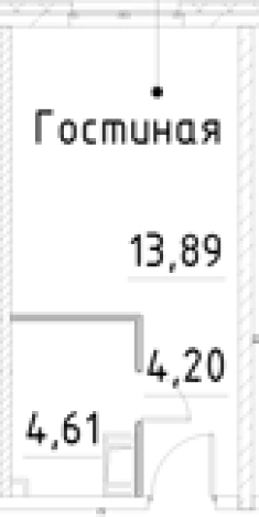 Купить Студию в новостройках на улице проспект Большевиков в Санкт-Петербурге. Вариант № 9327467, 0, площадь -  квм, цена 4937185 рублей
