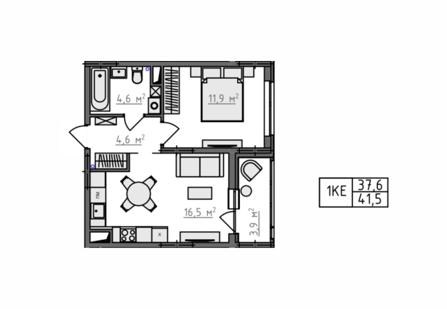 Купить квартиру в ЖК Квартал Новаторов в Владимире. Вариант № 130577, 4, площадь -  квм, цена 4627350 рублей