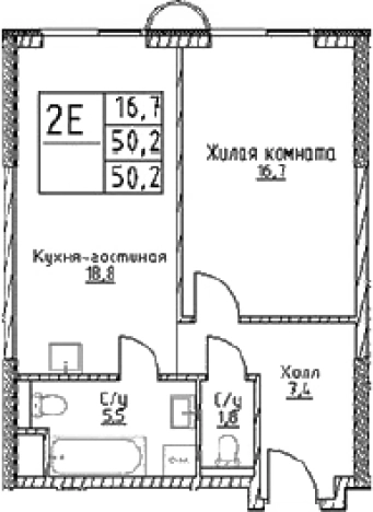 Купить двухкомнатную квартиру у метро Воронцовская в Москве. Вариант № 10307581, 0, площадь -  квм, цена 19176400 рублей