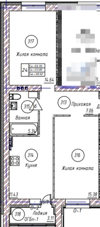 Купить двухкомнатную квартиру в Казани. Вариант № 139925, 0, площадь -  квм, цена 5855780 рублей