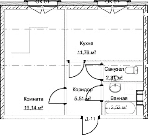Купить однокомнатную квартиру в ЖК Дом На Большом Смоленском в Санкт-Петербурге. Вариант № 9105479, 0, площадь -  квм, цена 14349000 рублей
