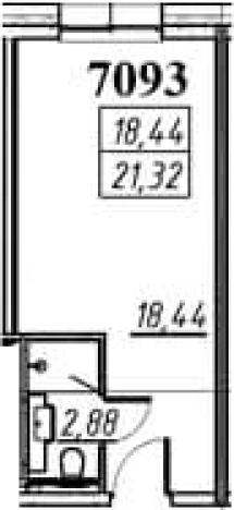 Купить Студию в ЖК Апарт-отель YE’S Primorsky в Санкт-Петербурге. Вариант № 6229917, 0, площадь -  квм, цена 6587880 рублей