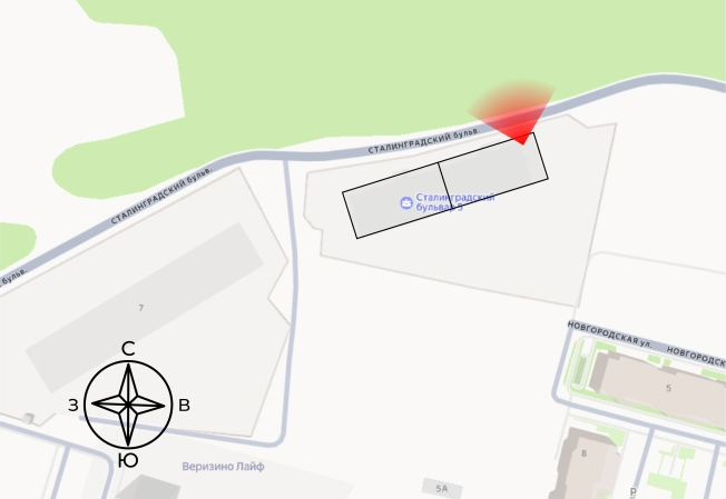 Купить квартиру в новостройках в ЖК "Сталинградский бульвар, 5" в смарт-квартале VERIZINO life в Владимире. Вариант № 148519, 1, площадь -  квм, цена 4122573 рублей