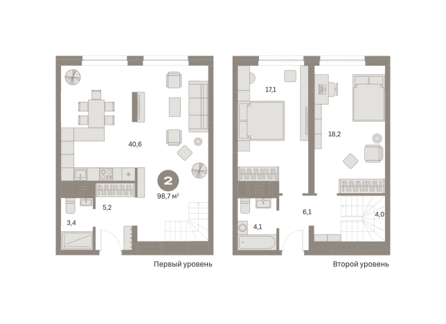 Купить двухкомнатную квартиру у метро Домодедовская в Видном. Вариант № 8496937, 0, площадь -  квм, цена 15900000 рублей