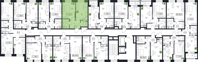 Купить однокомнатную квартиру в ЖК Пушкино Град в Пушкине. Вариант № 246510, 0, площадь -  квм, цена 8268000 рублей