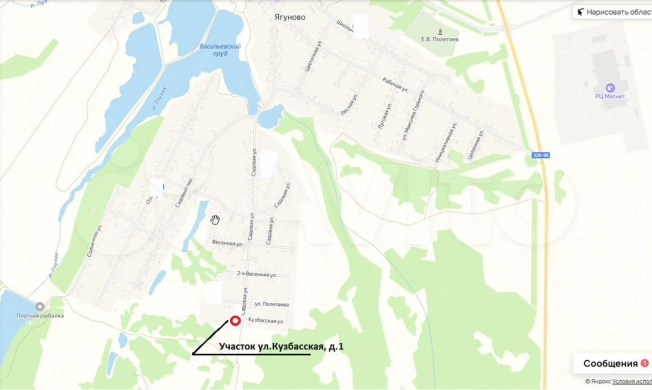 Купить земельный участок в Кемерове. Вариант № 1768138, 0, площадь -  квм, цена 1190000 рублей