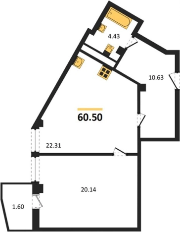 Купить квартиру в Севастополе. Вариант № 8215361, 1, площадь -  квм, цена 16520000 рублей