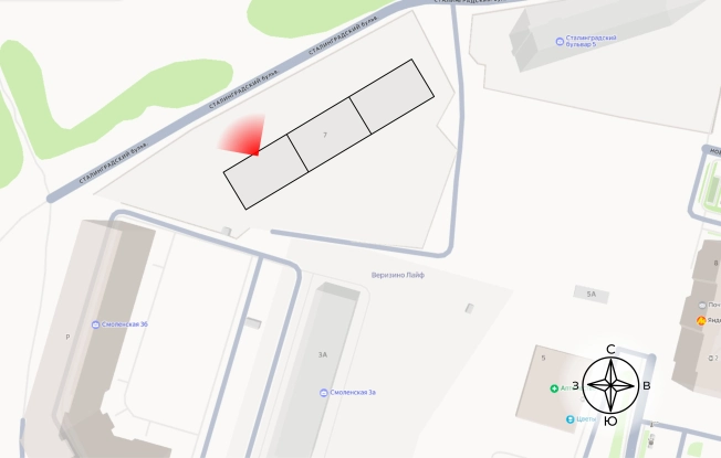 Купить квартиру в новостройках в ЖК "Сталинградский бульвар, 7" в смарт-квартале VERIZINO life в Владимире. Вариант № 146421, 1, площадь -  квм, цена 8219543 рублей