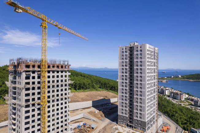 Купить двухкомнатную квартиру в новостройках на улице Весенняя в Приморском крае. Вариант № 4120700, 2, площадь - квм, цена 13471920 рублей