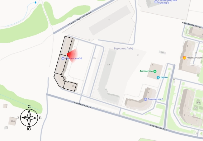 Купить квартиру в новостройках в ЖК "Смоленская 3Б" в смарт-квартале VERIZINO life в Владимире. Вариант № 145863, 1, площадь -  квм, цена 4484000 рублей