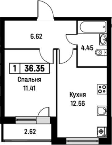 Купить квартиру на улице Екатерининская в Мурине. Вариант № 8062103, 0, площадь -  квм, цена 5797793 рублей