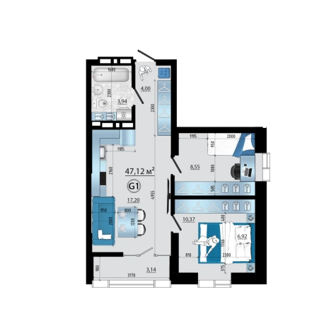 Купить квартиру в районе Ленинский в Владивостоке. Вариант № 9438596, 0, площадь -  квм, цена 10352780 рублей