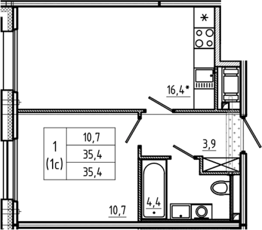 Купить двухкомнатную квартиру в районе Красногвардейский в Санкт-Петербурге. Вариант № 6243512, 0, площадь -  квм, цена 11890258 рублей