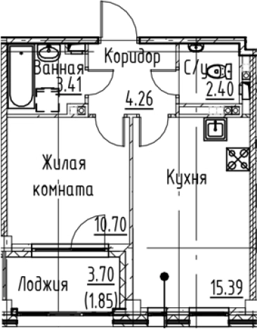 Купить квартиру в новостройках в ЖК Кронфорт в Санкт-Петербурге. Вариант № 6830702, 0, площадь -  квм, цена 10251840 рублей