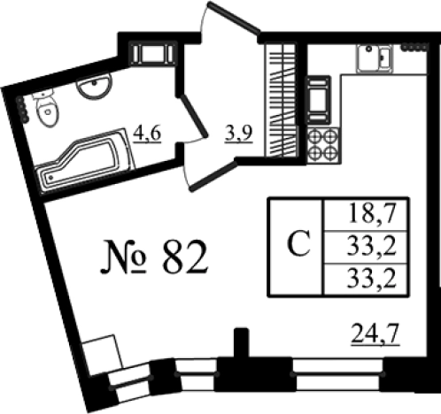 Купить Студию в новостройках на улице Красносельское шоссе в Гатчине. Вариант № 7259156, 0, площадь -  квм, цена 5672220 рублей