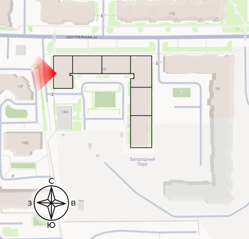 Купить двухкомнатную квартиру в ЖК Загородный парк в Владимире. Вариант № 106713, 0, площадь -  квм, цена 9313500 рублей