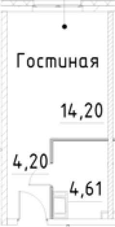 Купить Студию в новостройках на улице проспект Большевиков в Санкт-Петербурге. Вариант № 7596142, 0, площадь -  квм, цена 4994830 рублей