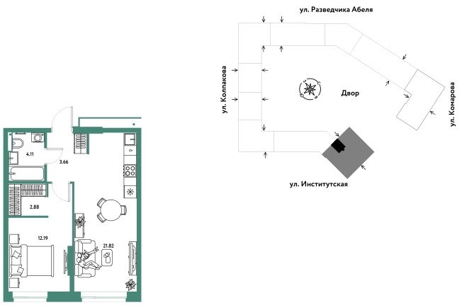 Купить квартиру в ЖК Страна.Парковая в Мытищах. Вариант № 10361066, 0, площадь -  квм, цена 17986667 рублей