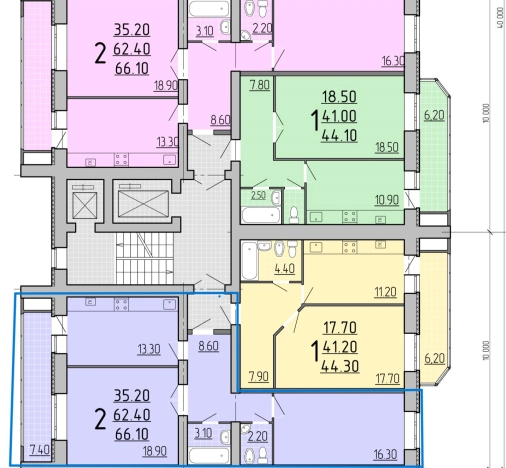 Купить квартиру в новостройках в Рязани. Вариант № 8363237, 0, площадь -  квм, цена 7271000 рублей