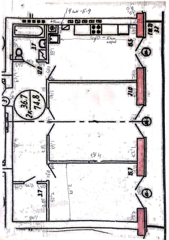 Купить квартиру в Калининграде. Вариант № 9901742, 30, площадь -  квм, цена 13800000 рублей