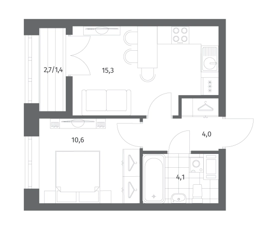 Купить квартиру в ЖК NEWПИТЕР в Ленинградской области. Вариант № 5258833, 0, площадь -  квм, цена 6740000 рублей