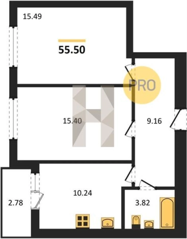 Купить квартиру в новостройках в Калининграде. Вариант № 98074, 0, площадь -  квм, цена 10586000 рублей