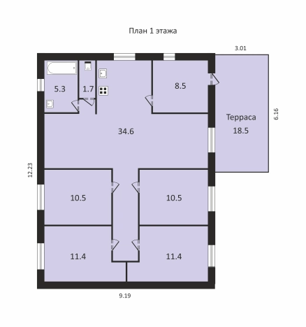 Купить дом на улице Прилуговая в Санкт-Петербурге. Вариант № 21601, 2, площадь -  квм, цена 11900000 рублей
