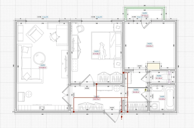 Купить квартиру в Москве. Вариант № 9110394, 32, площадь -  квм, цена 19300000 рублей