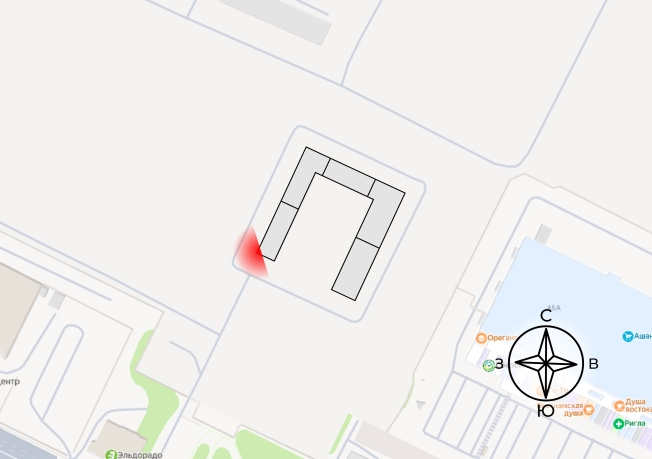 Купить двухкомнатную квартиру в ЖК Glorax Октябрьский в Владимире. Вариант № 2020559, 1, площадь -  квм, цена 6949999 рублей