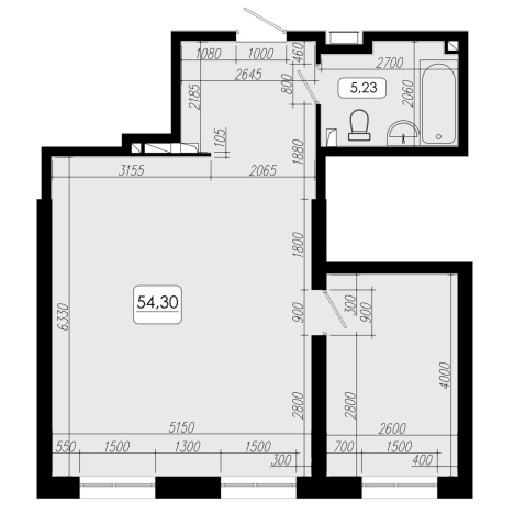 Купить двухкомнатную квартиру в новостройках на улице Верхняя в Владивостоке. Вариант № 6802208, 0, площадь -  квм, цена 11022900 рублей