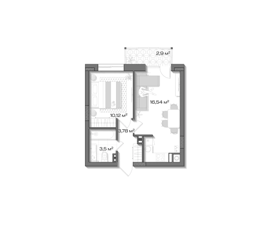 Купить двухкомнатную квартиру в Кировске. Вариант № 8937415, 0, площадь -  квм, цена 5134475 рублей